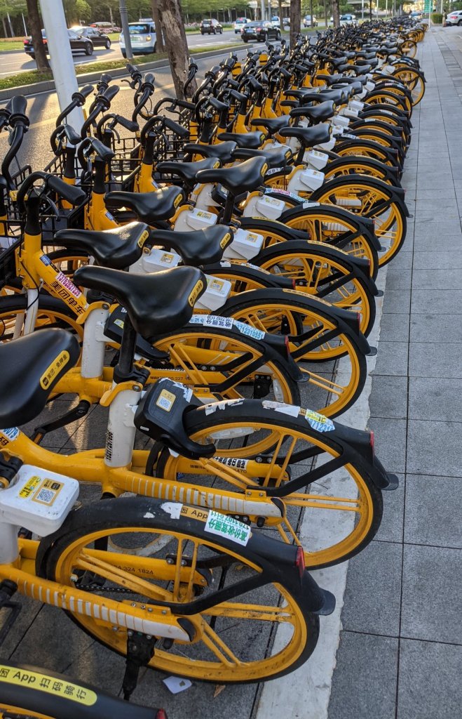 Shenzhen's most popular share bike